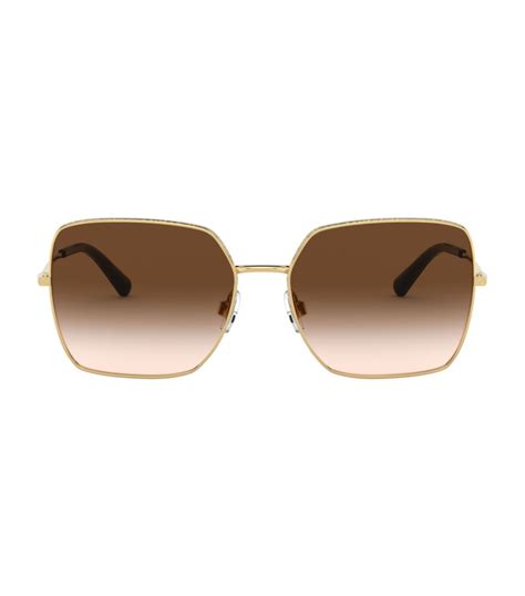 dolce gabbana sunlasses gold|Dolce & Gabbana sunglasses women's.